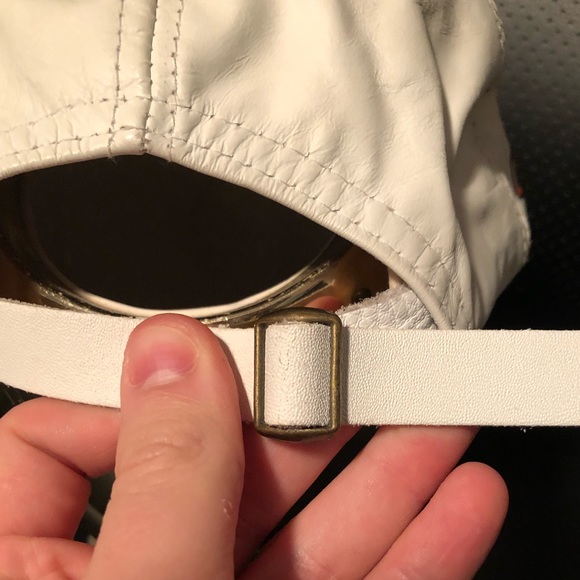 🔥02 NASCAR #20 TONY STEWART WINSTON CUP CHAMPION GENUINE LEATHER BASEBALL CAP🔥 - Picture 7 of 9